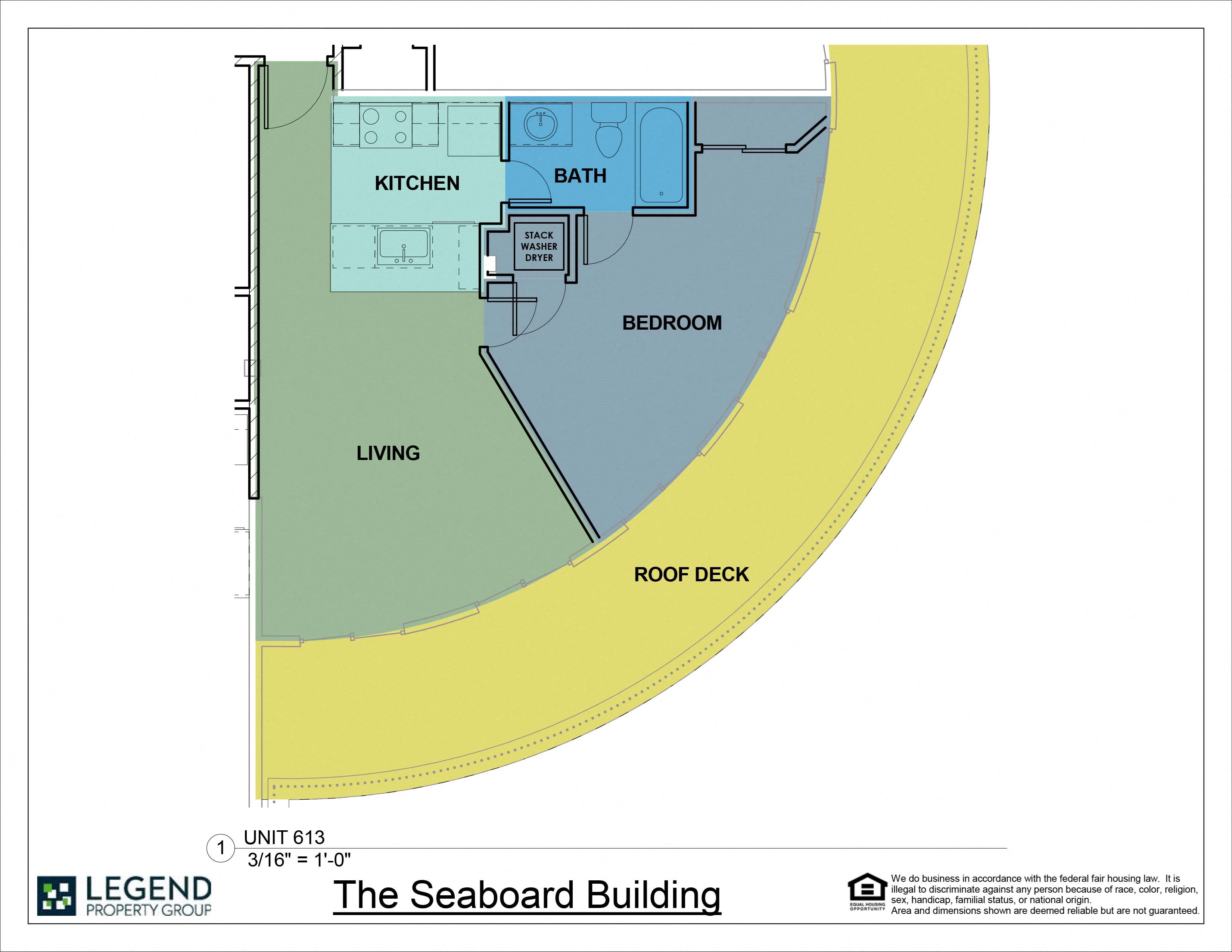 Floor Plans of The Seaboard Building in Portsmouth, VA